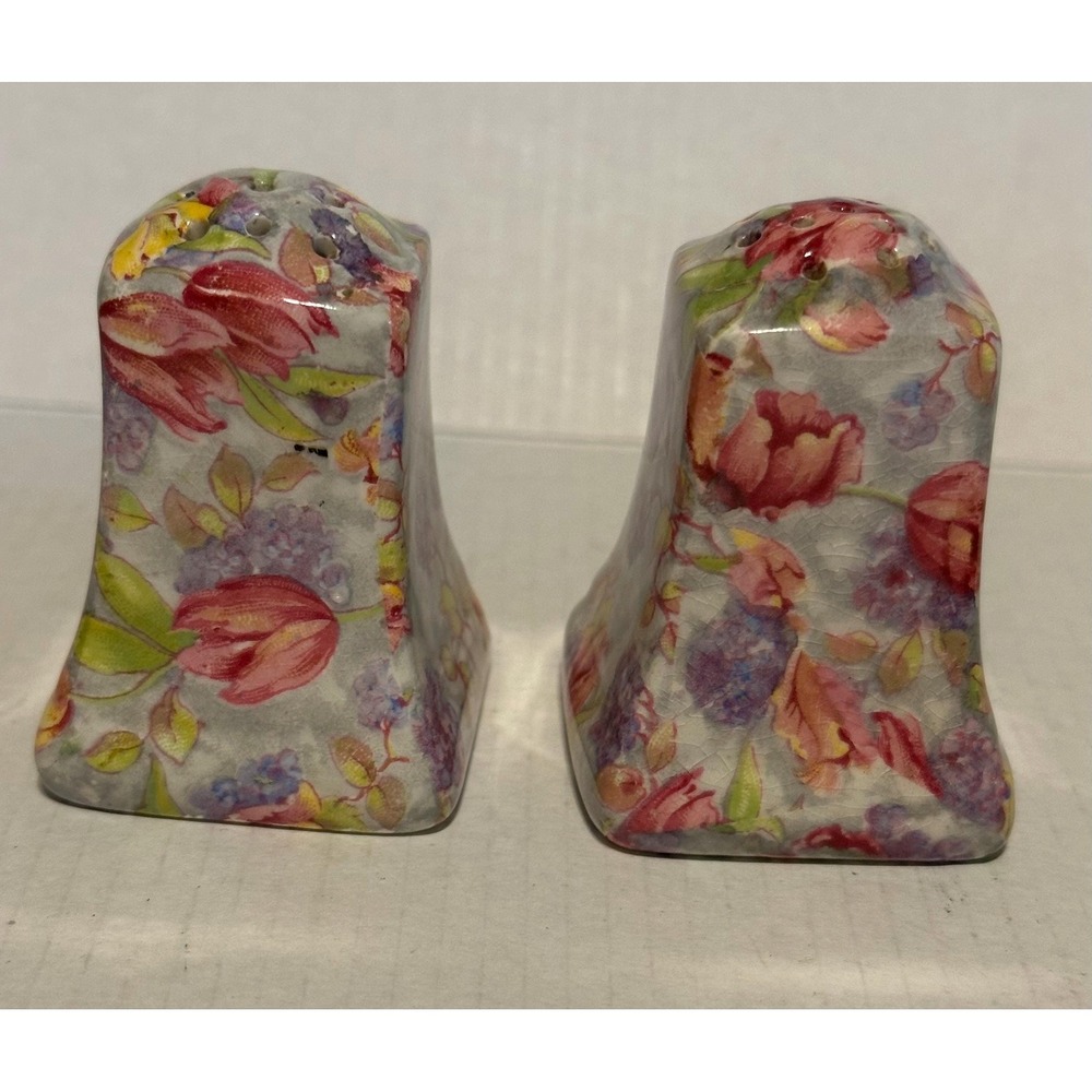 Royal Winton‎ Stratford Chintz Salt & Pepper Shakers